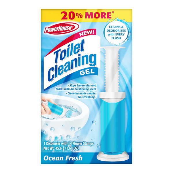 PowerHouse Toilet Cleaning Gel Ocean Fresh Same-Day Delivery