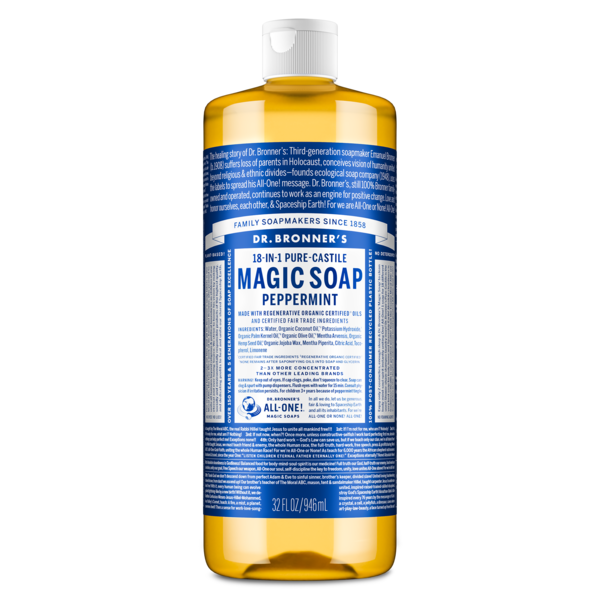 Dr. Bronner's Peppermint Pure-Castile Liquid Soap Same-Day