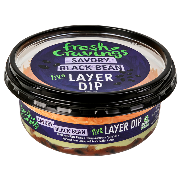 Fresh Cravings Five Layer Dip, Savory Black Bean Same-Day Delivery
