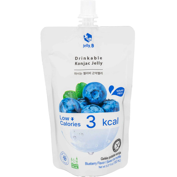 Jelly. B Low Calorie Konjac Blueberry Jelly Drink