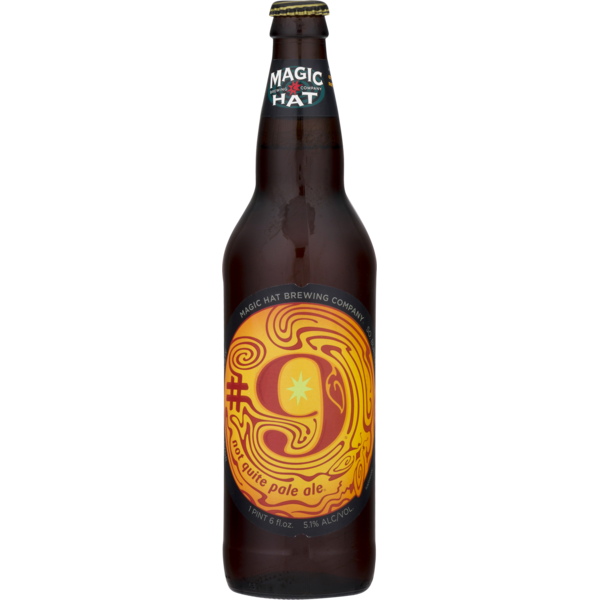 Magic Hat 9 Not Quite Pale Ale (22 fl oz) Instacart