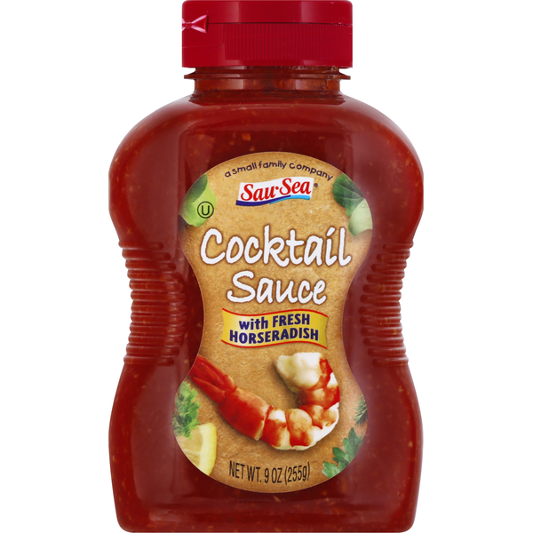 SauSea Foods Cocktail Sauce, with Fresh Horseradish (9 oz) Instacart