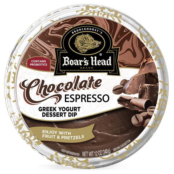 Boar's Head Greek Yogurt Chocolate Espresso Dessert Dip Same-Day