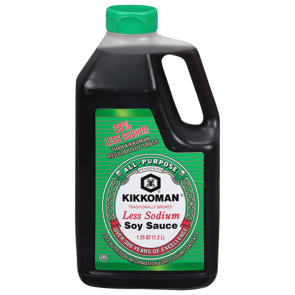 Kikkoman Soy Sauce, Less Sodium
