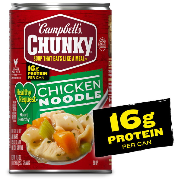 Campbell's Healthy Request Chicken Noodle Soup Same-Day Delivery
