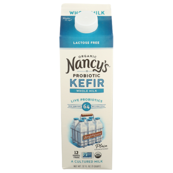 Nancy's Organic Plain Whole Milk Kefir