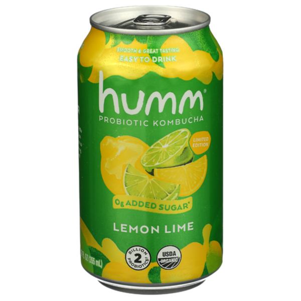 Humm Kombucha Organic Seasonal Probiotic Kombucha