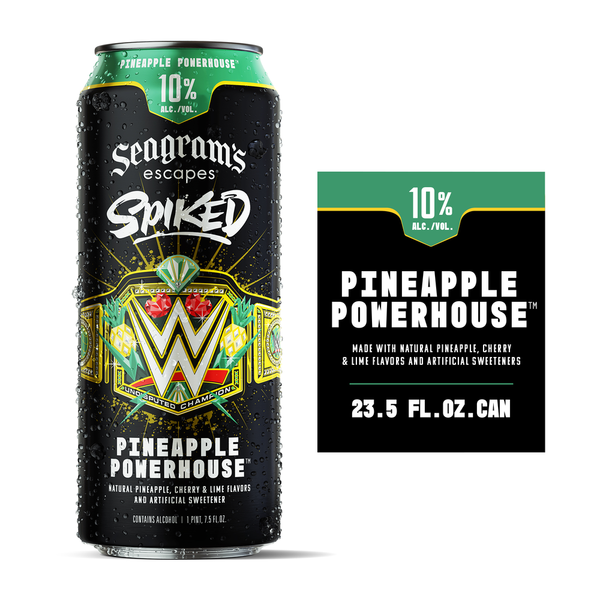Seagram's Escapes Spiked Pineapple Powerhouse Same-Day Delivery or