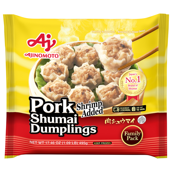 Ajinomoto Shumai Dumplings, Pork, Family Pack