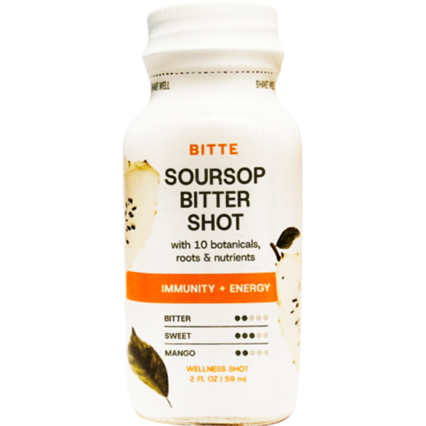 Bitte Soursop Bitters Immunity + Energy Soursop Bitter Wellness Shot