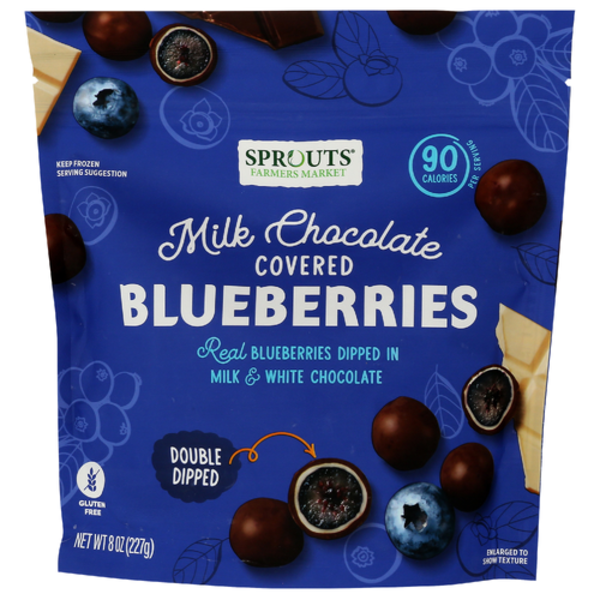 Sprouts Milk Chocolate Covered Blueberries
