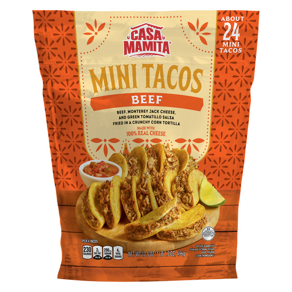CASA MAMITA Beef Mini Tacos Same-Day Delivery or Pickup | ALDI