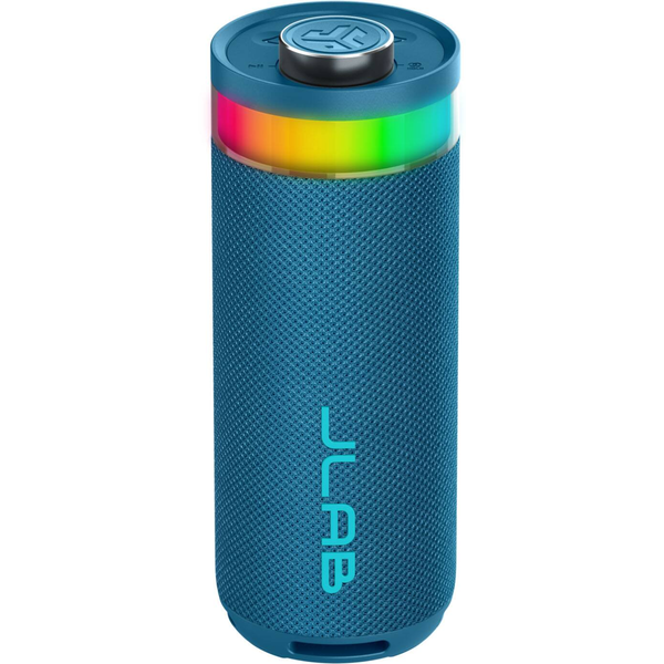 JLab 10 Watts GO Party Bluetooth Portable Speaker With RGB Lighting - Navy