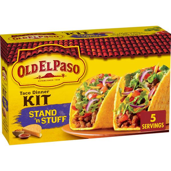 Old El Paso Stand 'N Stuff Taco Dinner Kit Same-Day Delivery or