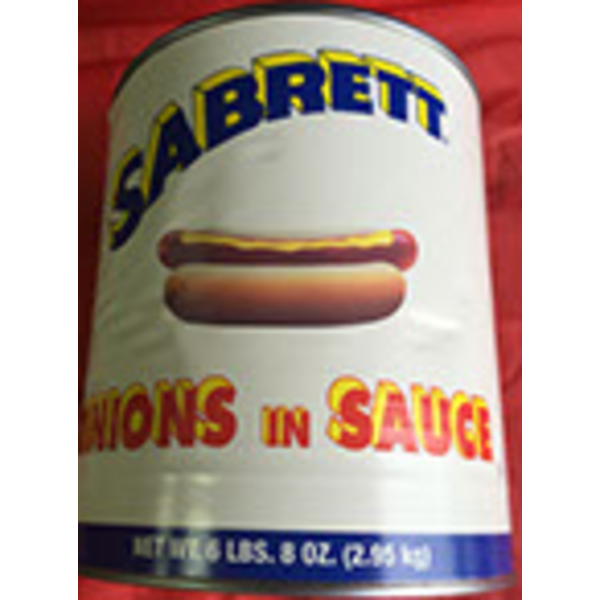 Marathon Sabrett - Onions in Sauce - #10 can