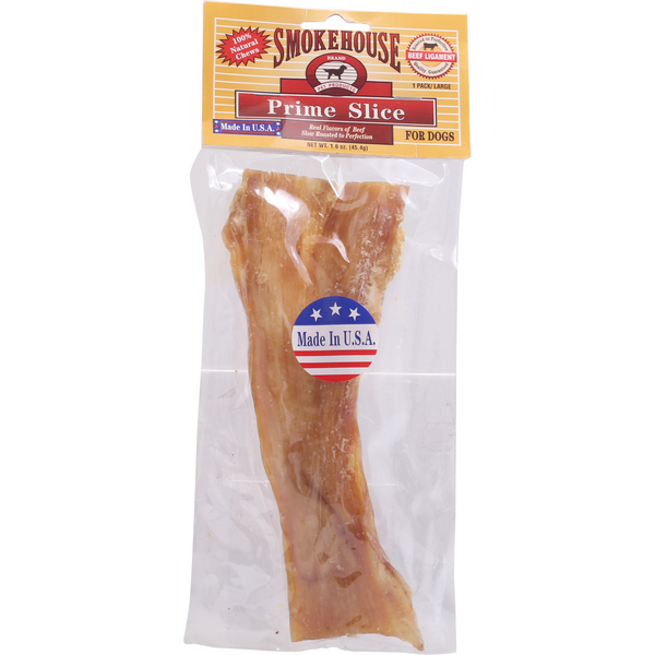 Smokehouse Dog Chew, Prime Slice, Large