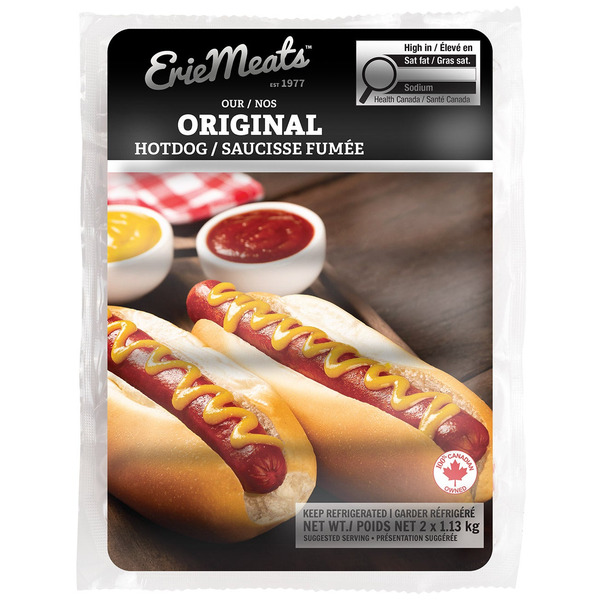 Erie Meats Original Hot Dog