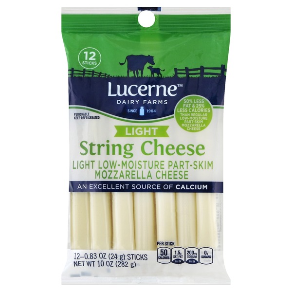 Nutrition Facts Sargento String Cheese Part Skim Mozzarella Besto Blog