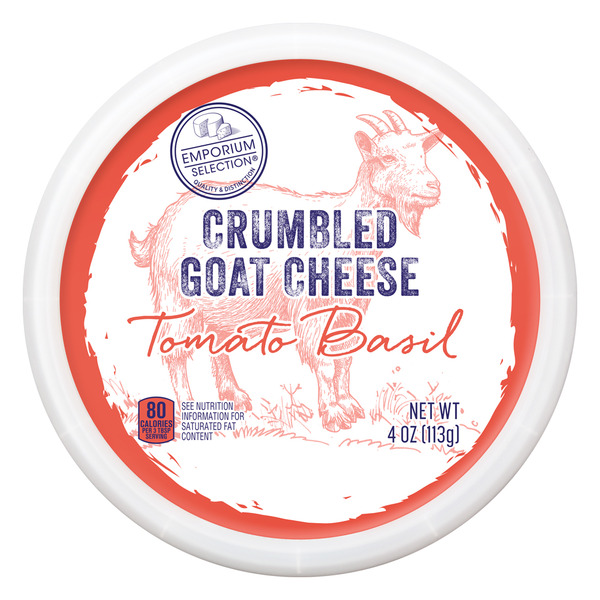 Specially Selected Sundried Tomato Basil Goat Cheese Crumbles Same