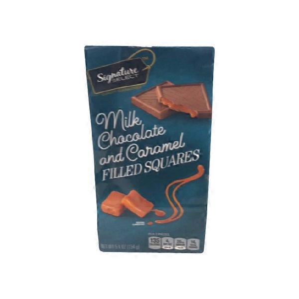 Signature Select Milk Chocolate & Caramel Filled Squares (5.4 oz