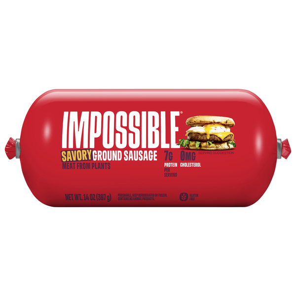 Impossible Sausage Made from Plants, Savory Same-Day Delivery or