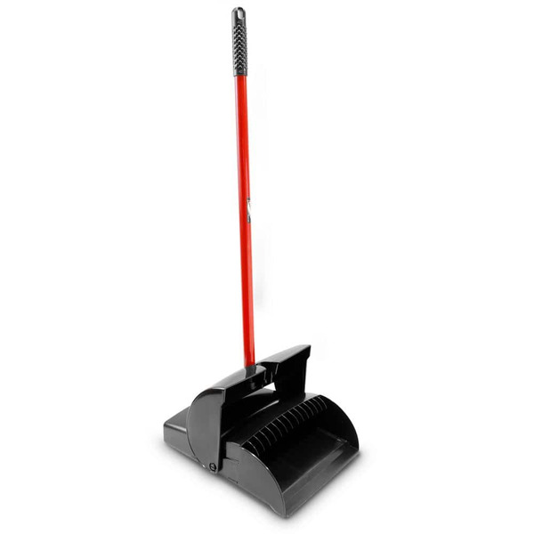 Libman 12 In. X 36 In. High Power Closed Lid Lobby Dustpan With Handle