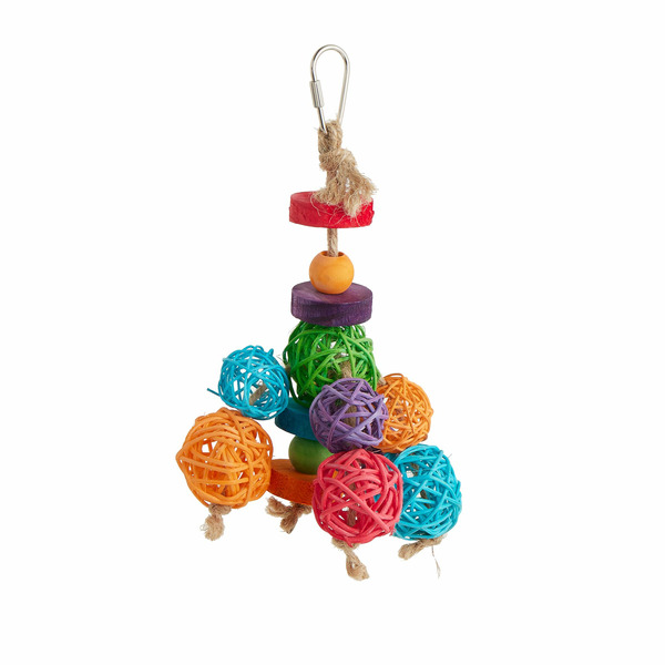 All Living Things Have A Ball Shredding Bird Toy, Large