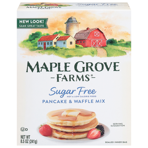 Maple Grove Farms of Vermont Sugar Free Pancake & Waffle Mix Same