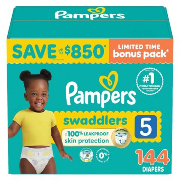 Pampers Swaddlers Diapers - Size 5 Same-Day Delivery | Sam's Club