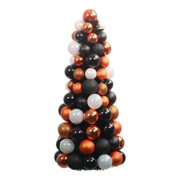 Ashland Black & Orange Ornament Tree