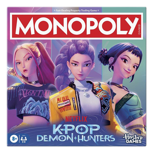 MONOPOLY KPop Demon Hunters Card Game