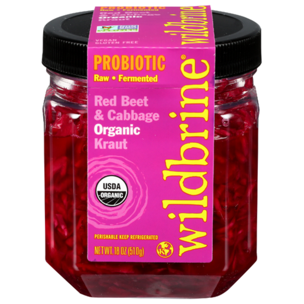 Wildbrine Red Beet & Cabbage Organic Kraut