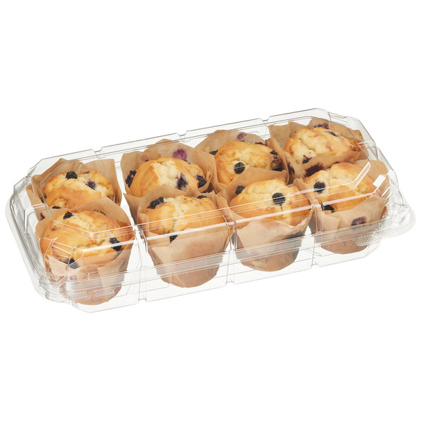 Kirkland Signature Blueberries and Cream Muffins, 8-count