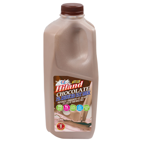 Hiland Dairy 2% Reduced Fat Chocolate Milk Same-Day Delivery or