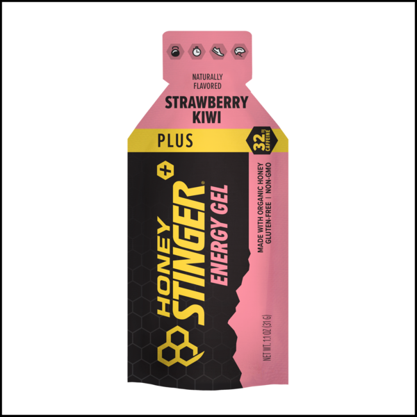 Honey Stinger Strawberry Kiwi Caffeinated Energy Gel Same-Day