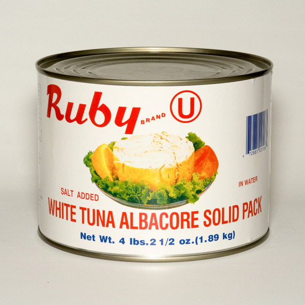 Ruby - Solid White Albacore Tuna - 66 oz Can