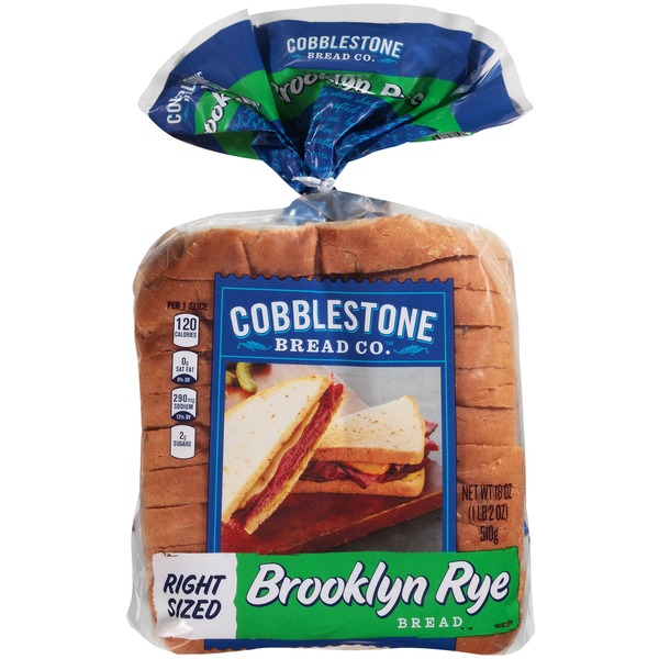 Cobblestone Bread Company Brooklyn Rye Bread (510 g) Instacart
