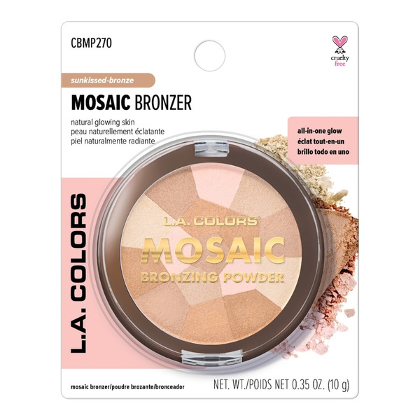 L.A. Colors Mosaic Bronzing Powder Sun-kissed Bronze Bmp270 Same