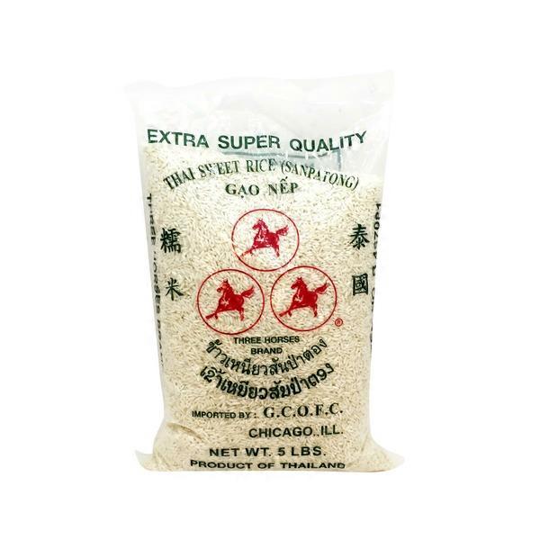 Three Horses Sweet Thai Rice (Sanpatong) (5 lb) Instacart