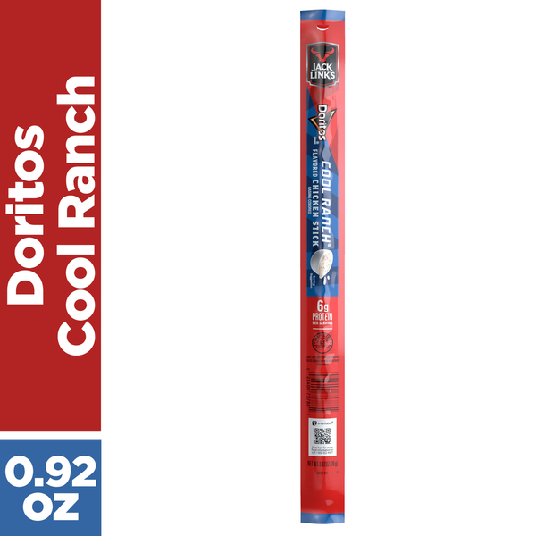 Jack Link's Doritos Beef Jerky Meat Stick, Cool Ranch Same-Day