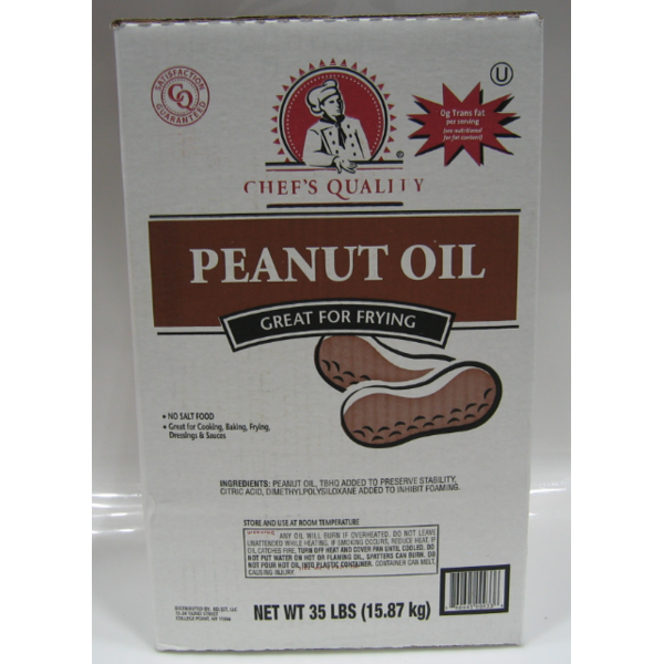 Chef's Quality - Pure Peanut Oil - 35 lbs