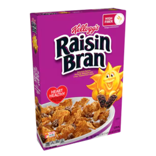 Kellogg's Raisin Bran Original cereal - 16.6oz/10ct