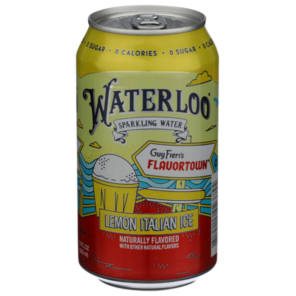 Waterloo Lemon Italian Ice Sparkling Water