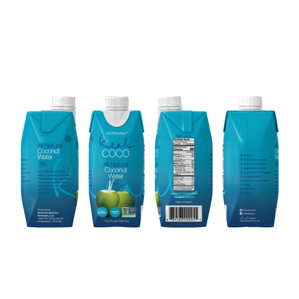 Coco Real All Natural Pure Coconut Water