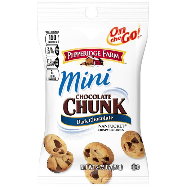 Pepperidge Farm® Nantucket® Crispy Mini Dark Chocolate Cookies