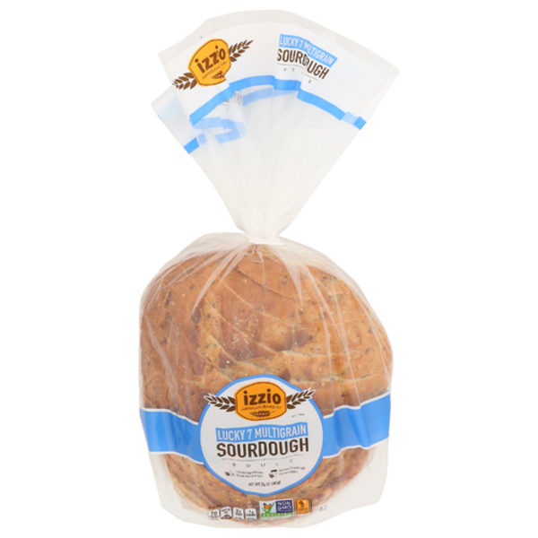 Izzio Artisan Bakery Lucky 7 Multigrain Sourdough Boule