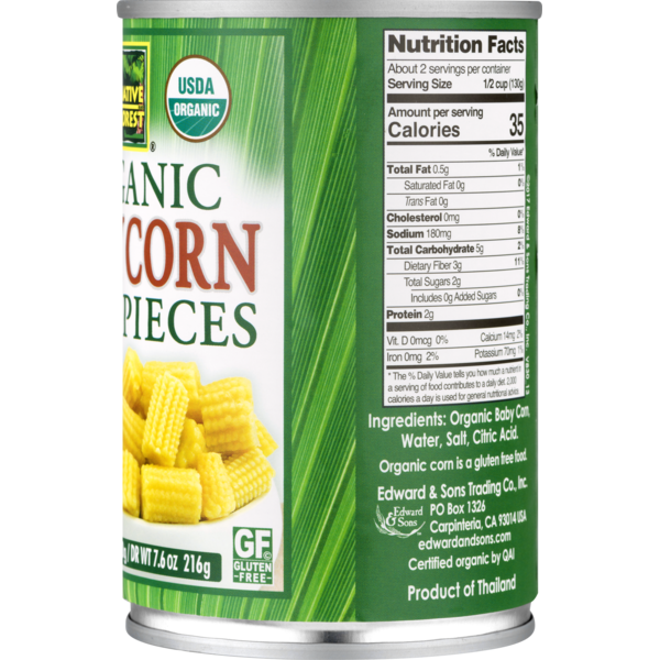 30 Can Of Corn Nutrition Label Labels Design Ideas 2020