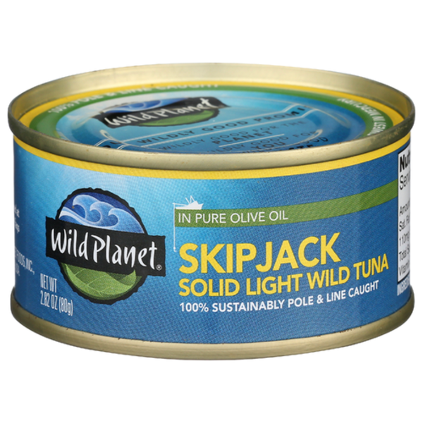 Wild Planet Skipjack Solid Light Wild Tuna
