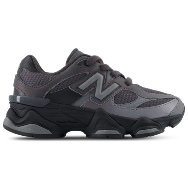 New Balance Boys' 9060 Preschool Shoe, Size 1.0 - Grey/Black Reflect