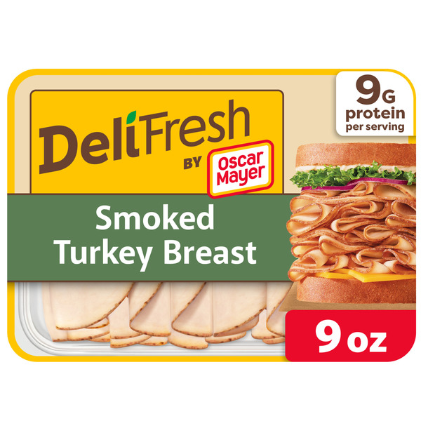Oscar Mayer Deli Fresh Smoked Turkey Breast Sliced Sandwich Lunch Meat
